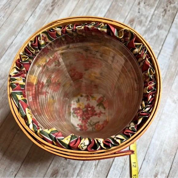 💚Longaberger 1998 Snapdragon tall basket - Picture 2 of 5